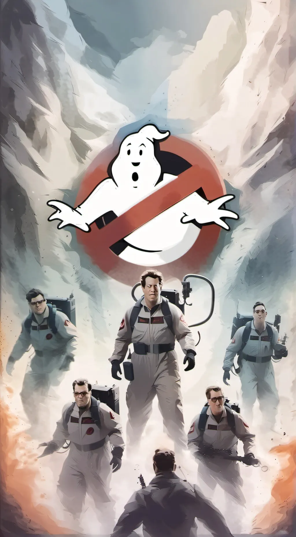 ai character: Ghostbusters  background