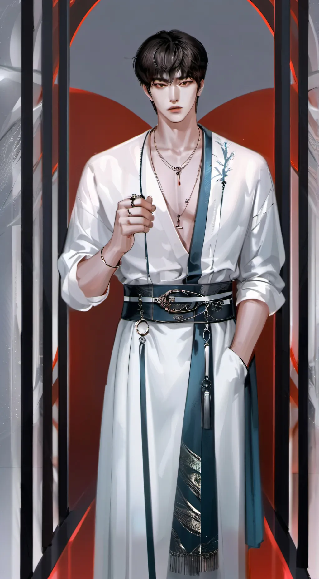 ai character: Lookism background