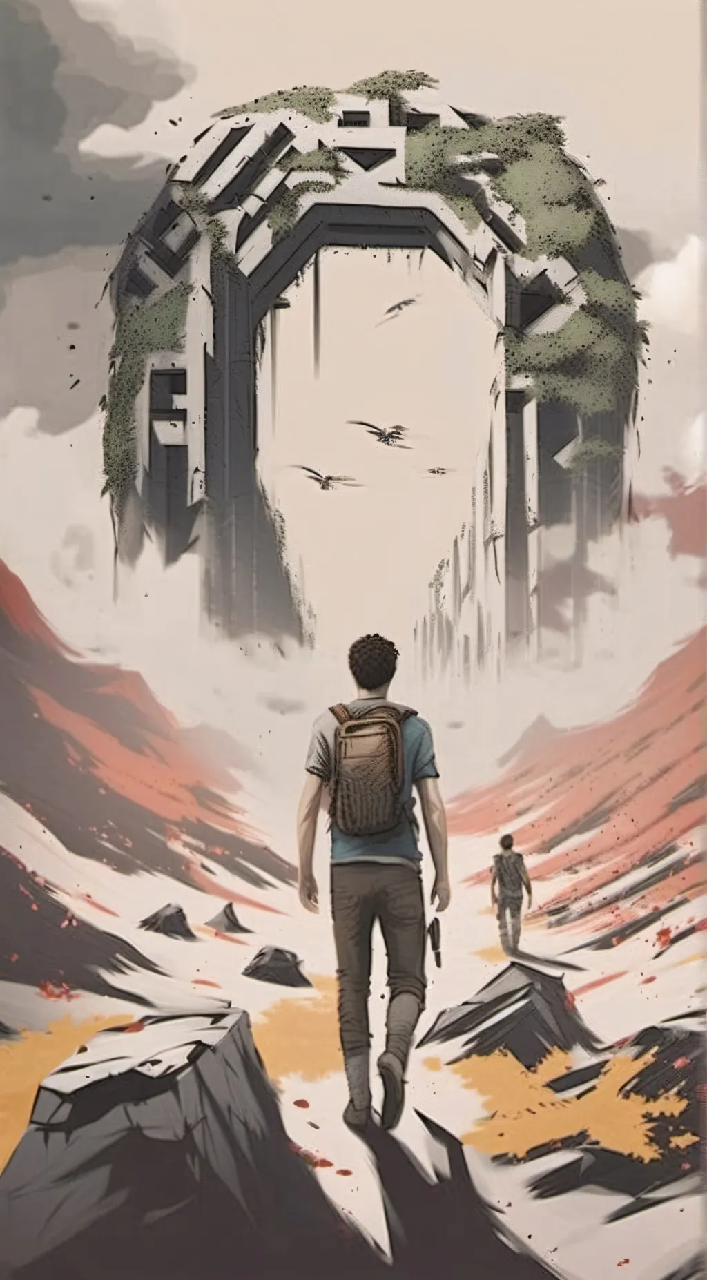 ai character: MAZE RUNNER  background