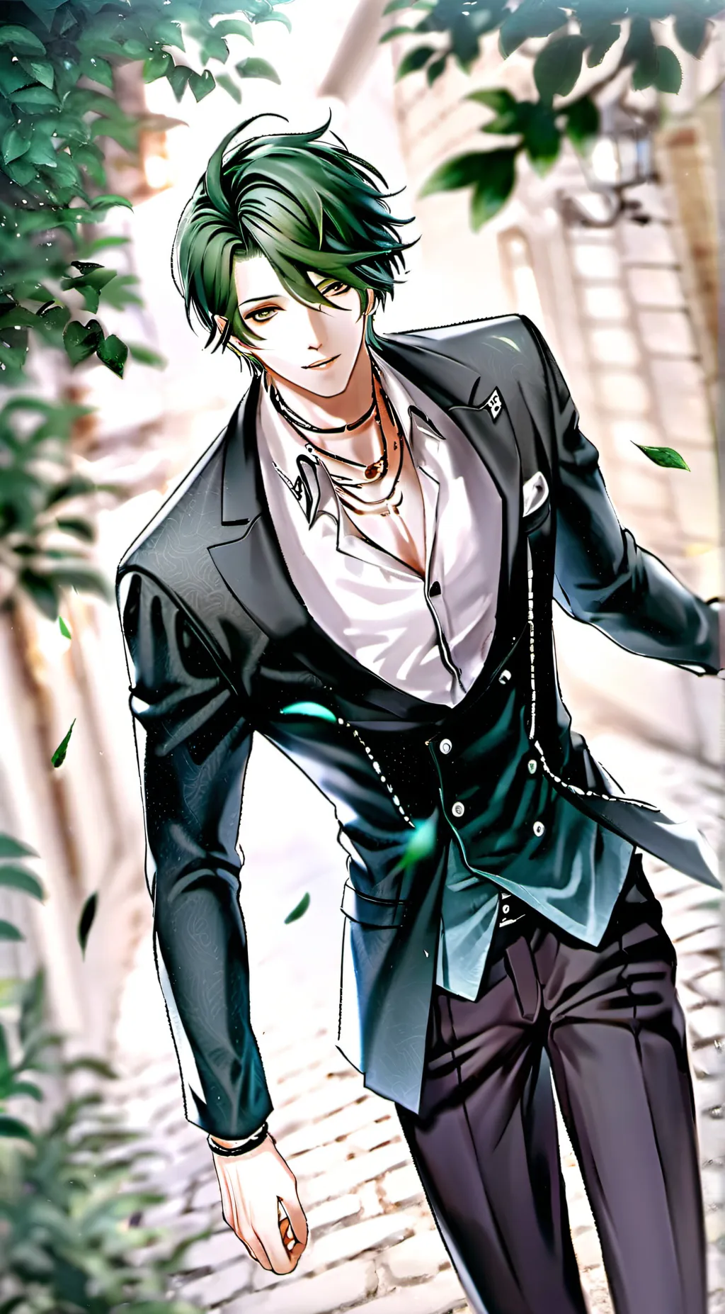 ai character: Norman background