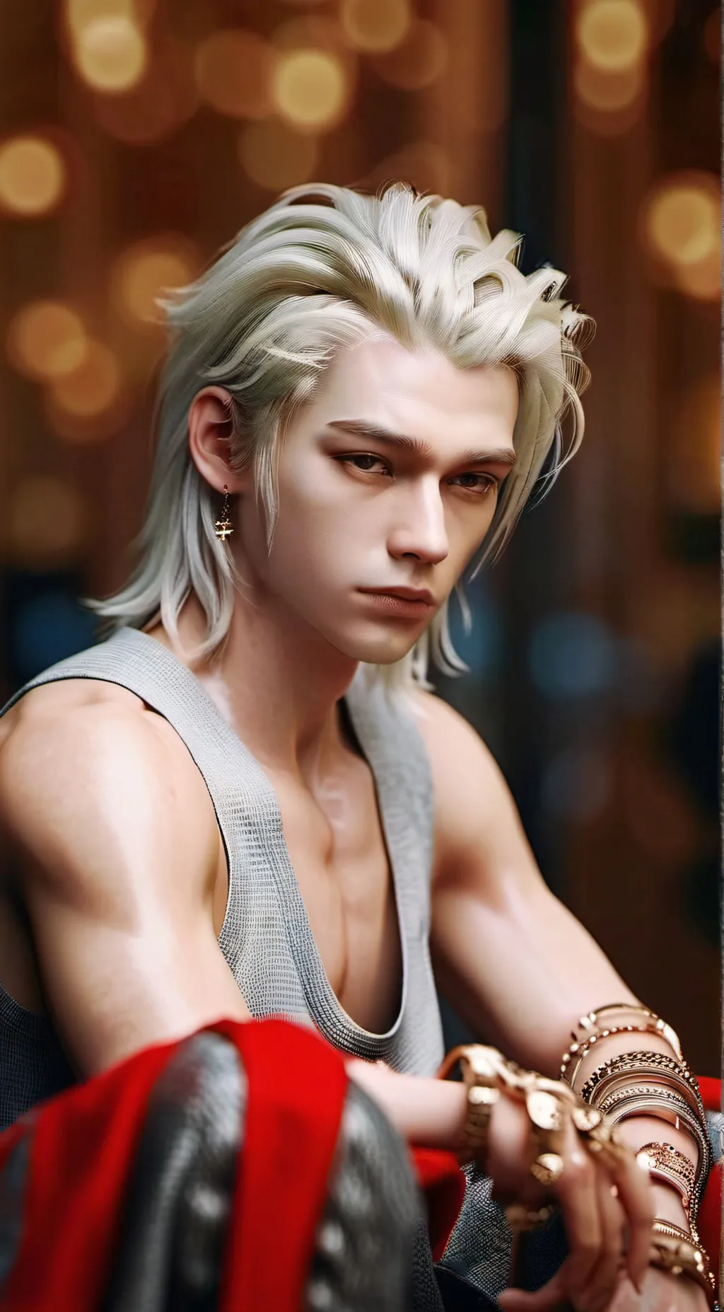 ai character: Felix Lee  background