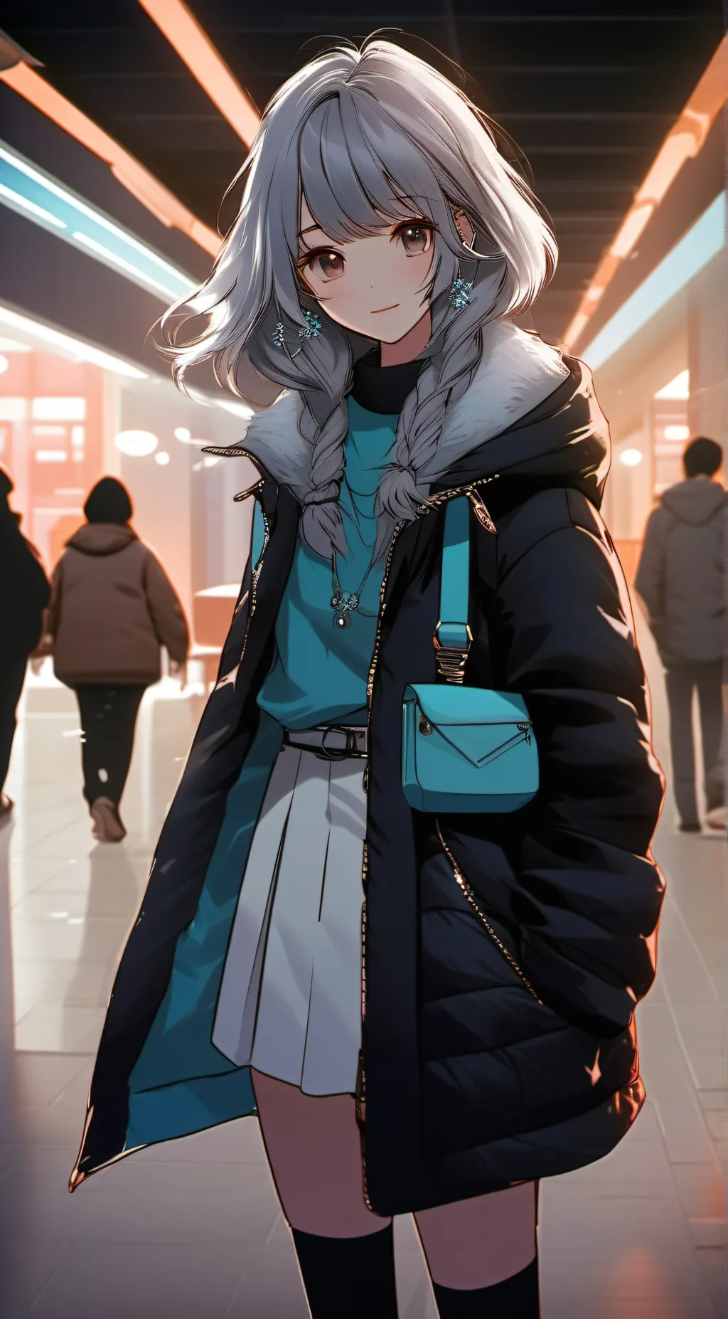 ai character: roomie  background