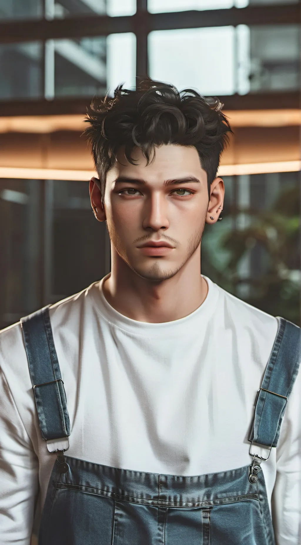 ai character: brad background