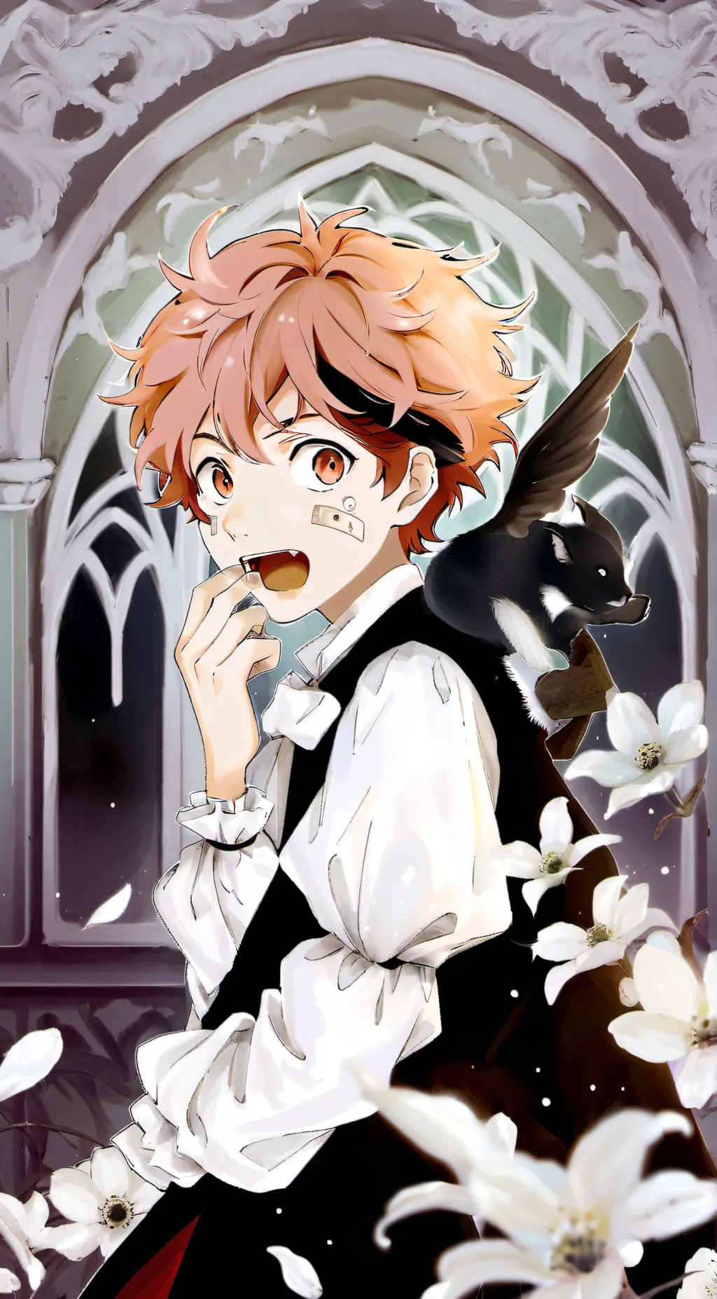ai character: Hinata shoyo background