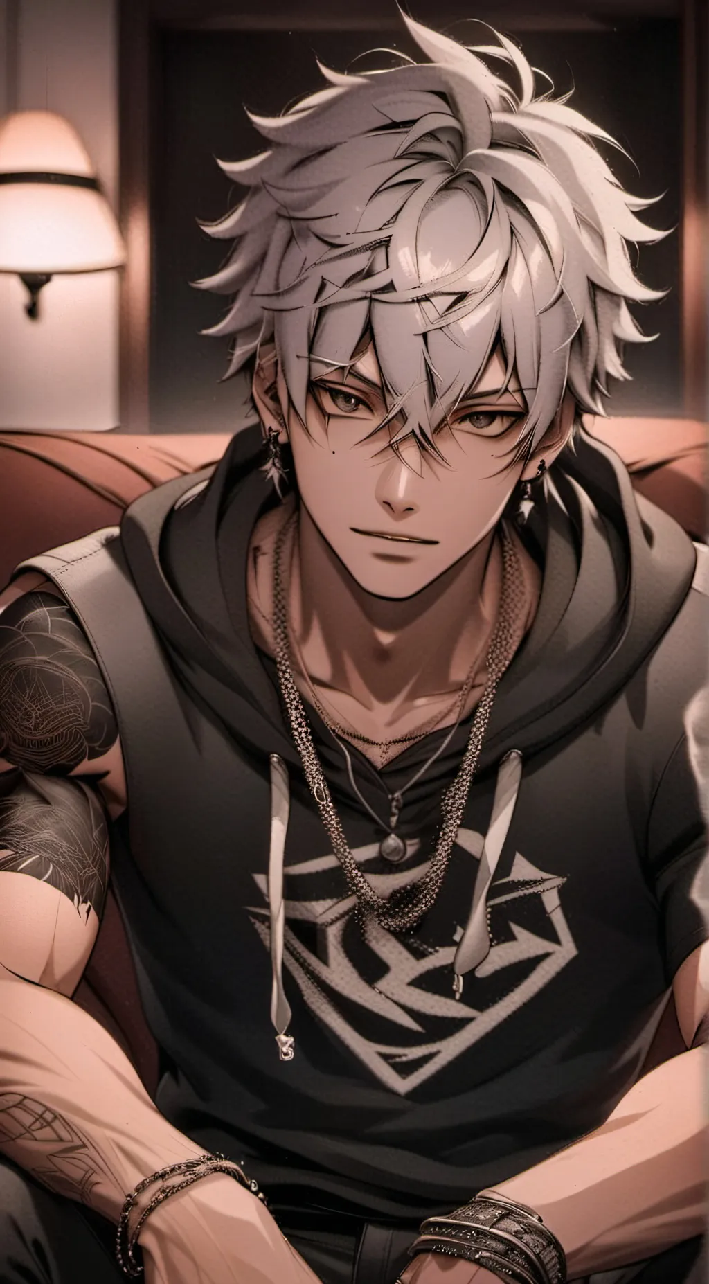 ai character: Kaito  background