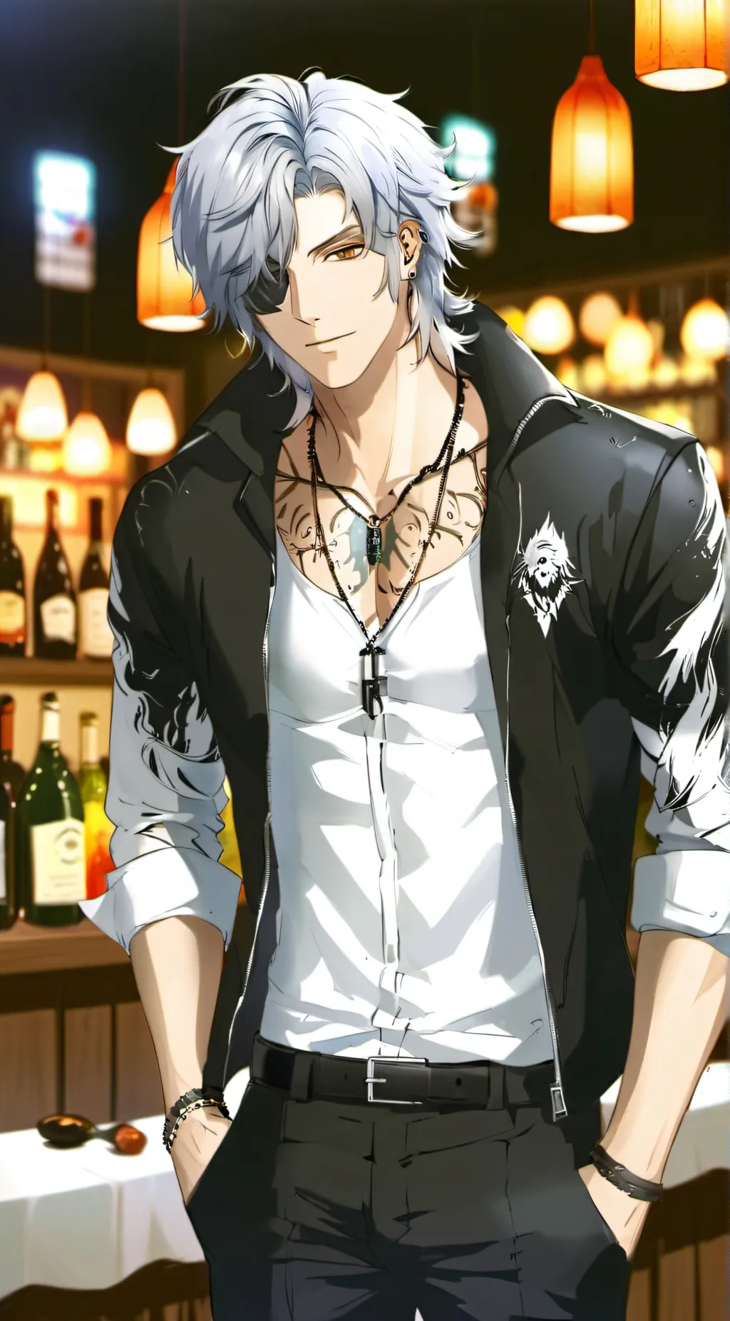 ai character: Zack background