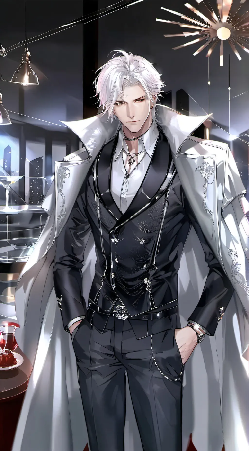 ai character: Mafia boss background