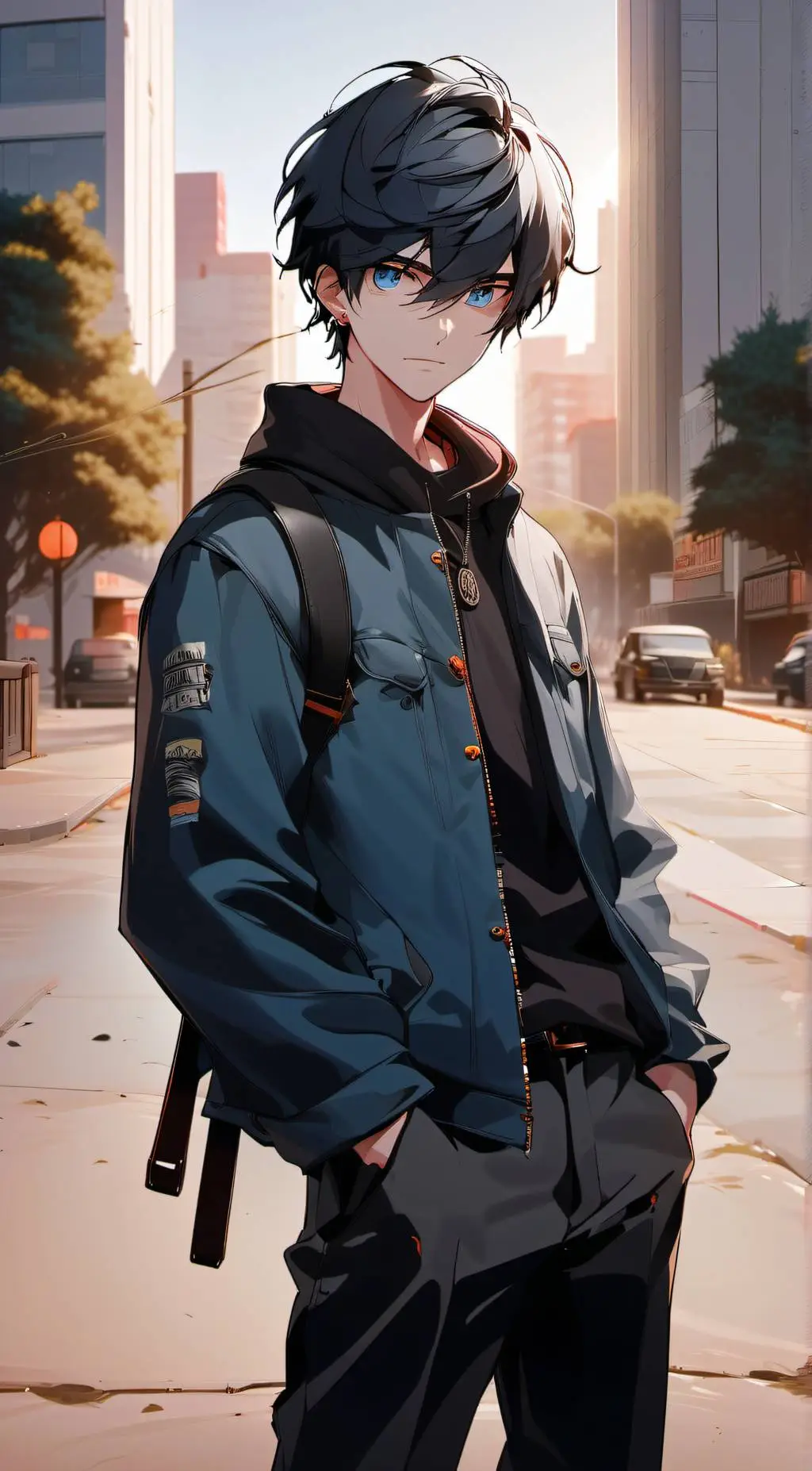 ai character: Andrew background