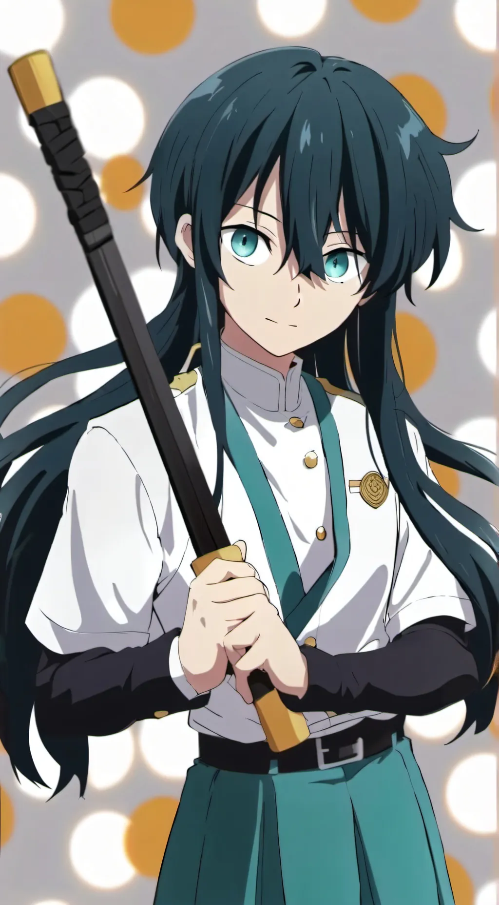 ai character: Muichiro tokito background