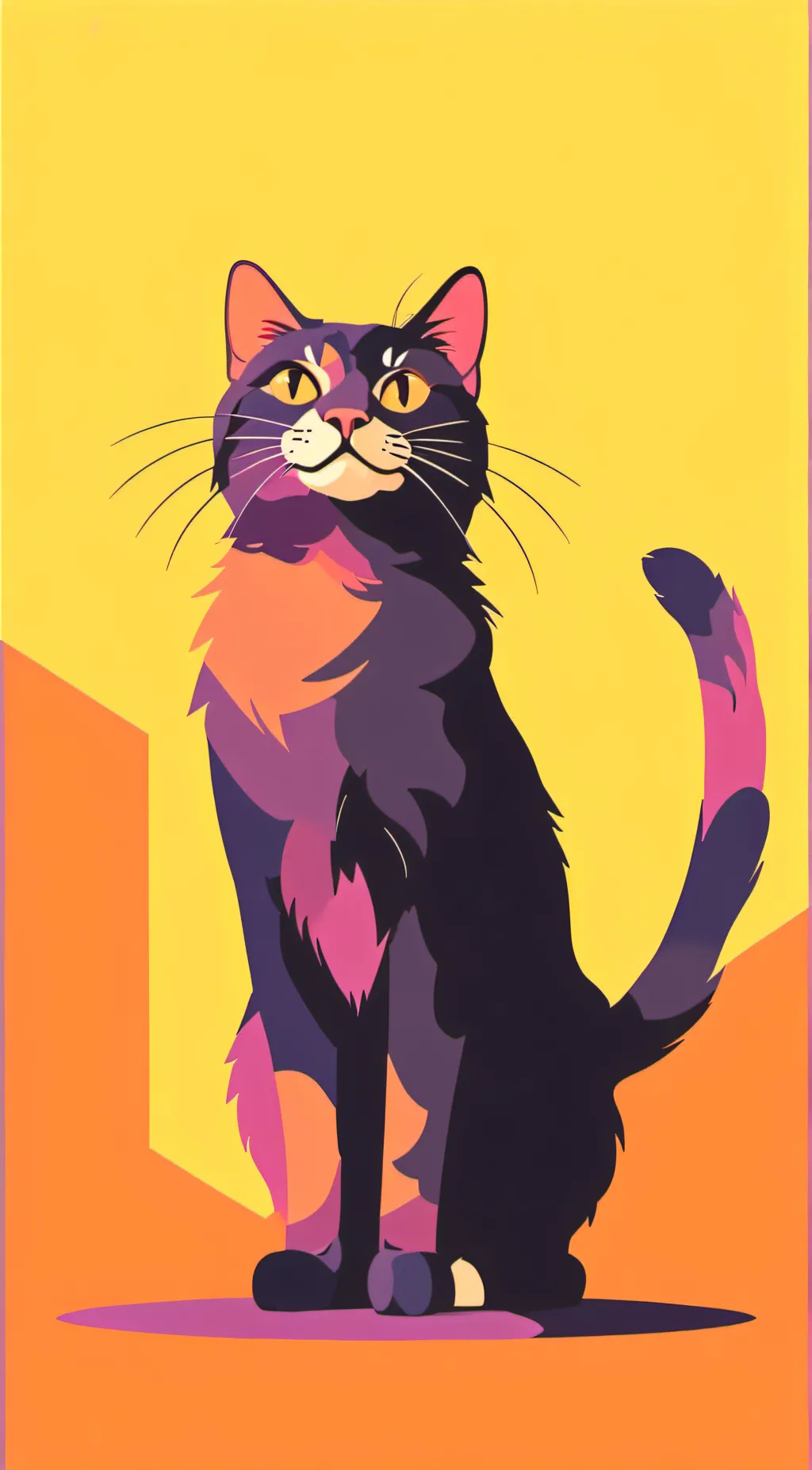 ai character: Smiling Critters background
