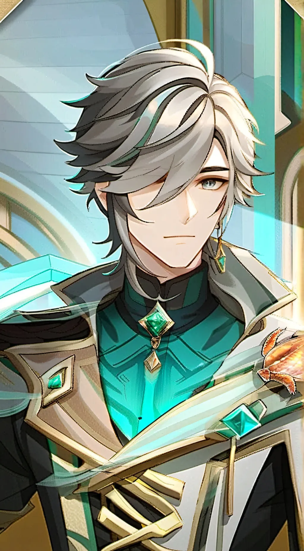 ai character: Alhaitham  background
