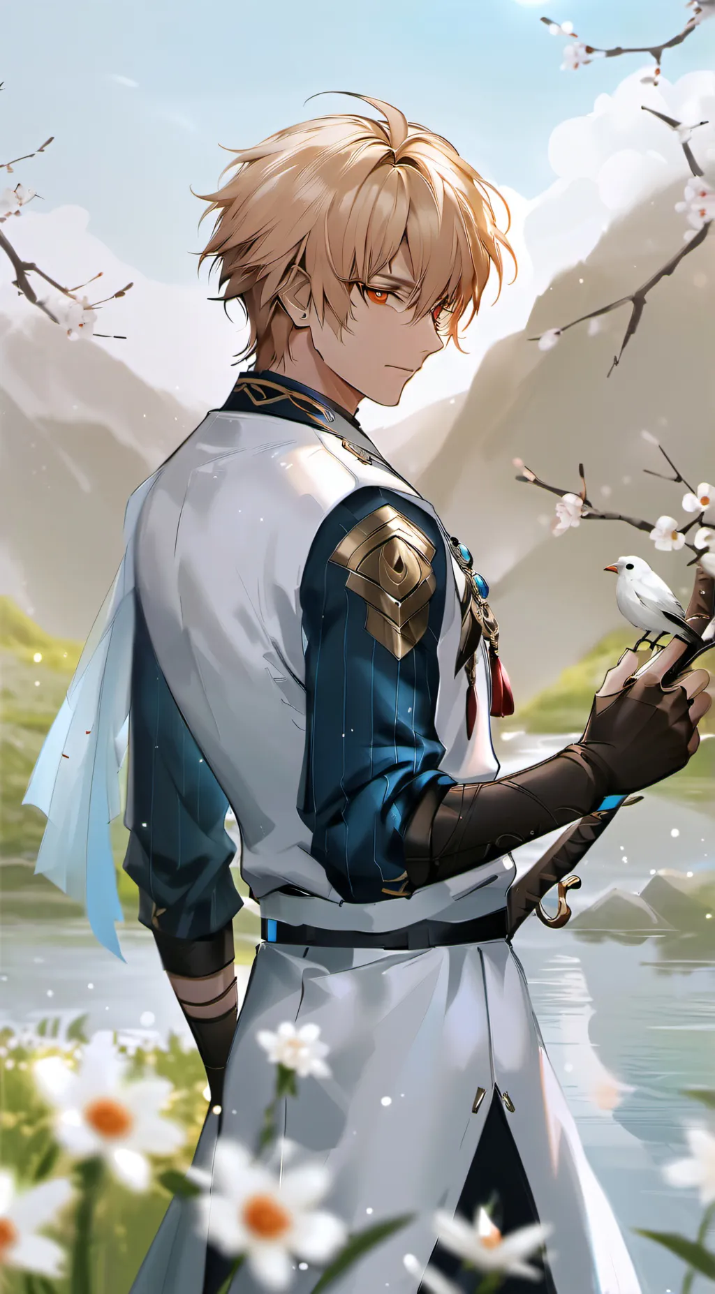ai character: Asher background