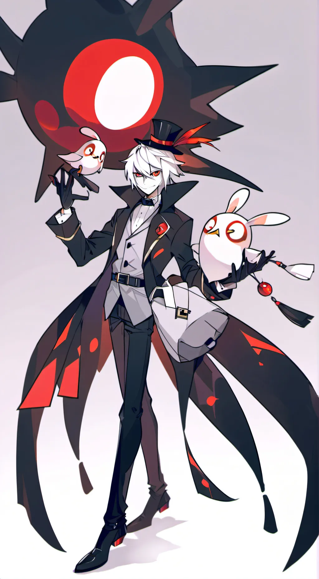 ai character: HAZBIN HOTELLLLLL background