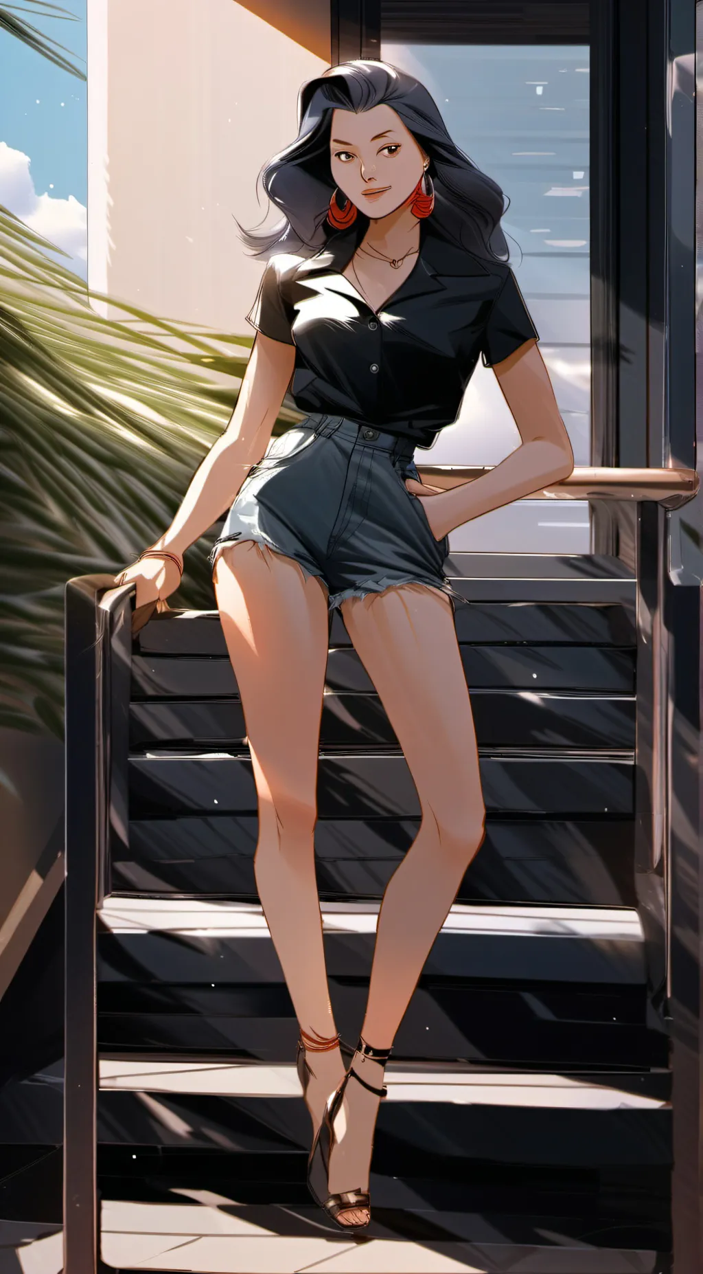 ai character: IVE MALFO  background