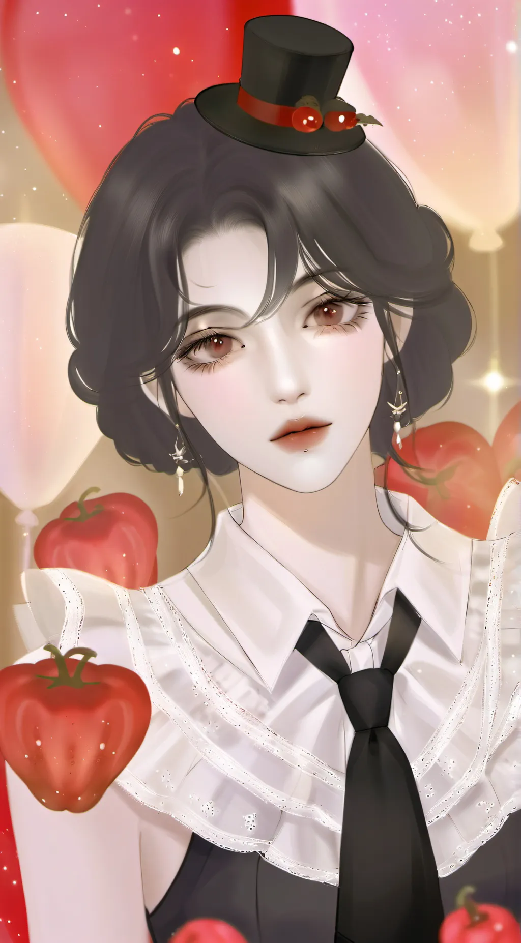 ai character: Yune  background
