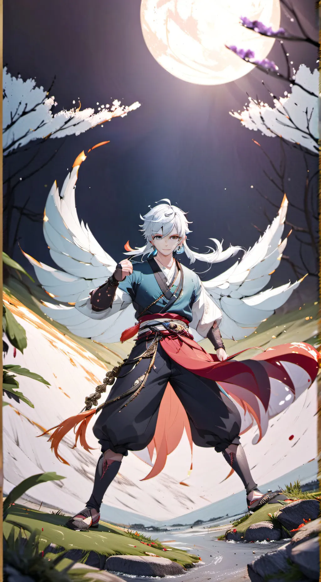 ai character: ... background
