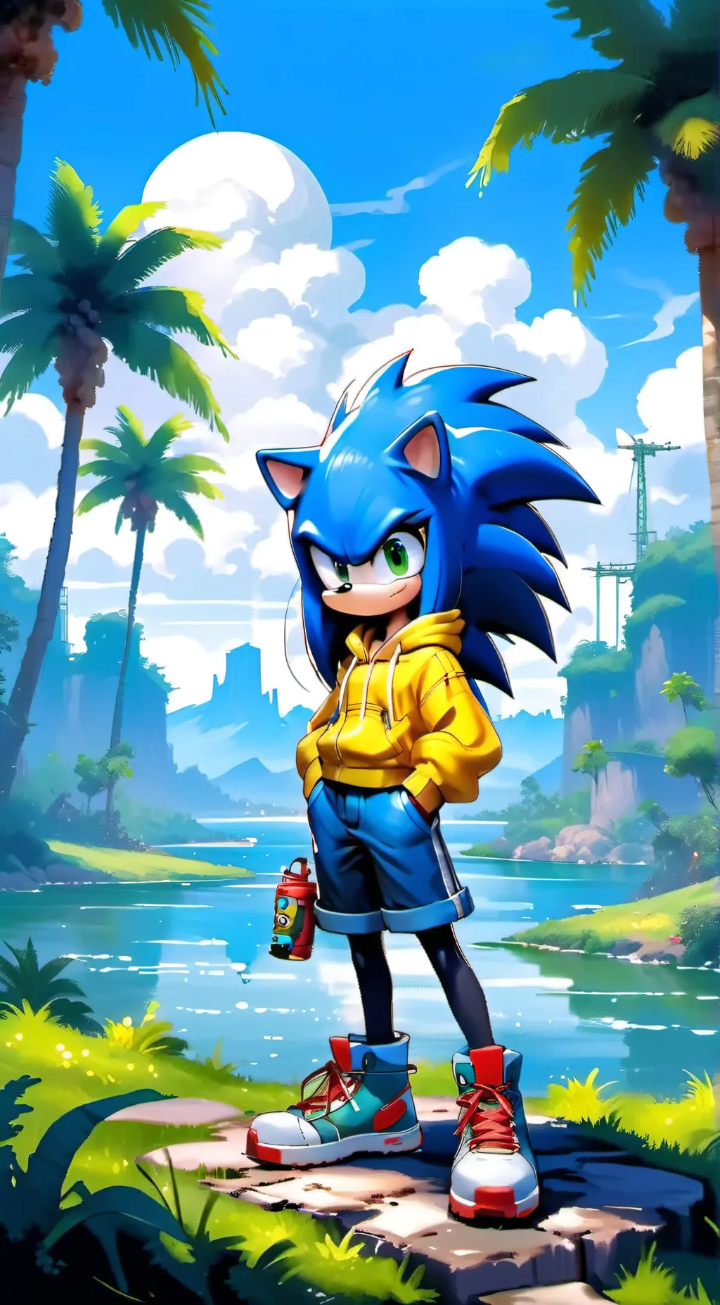 Talkie AI - Chat with Sonia the Hedgehog