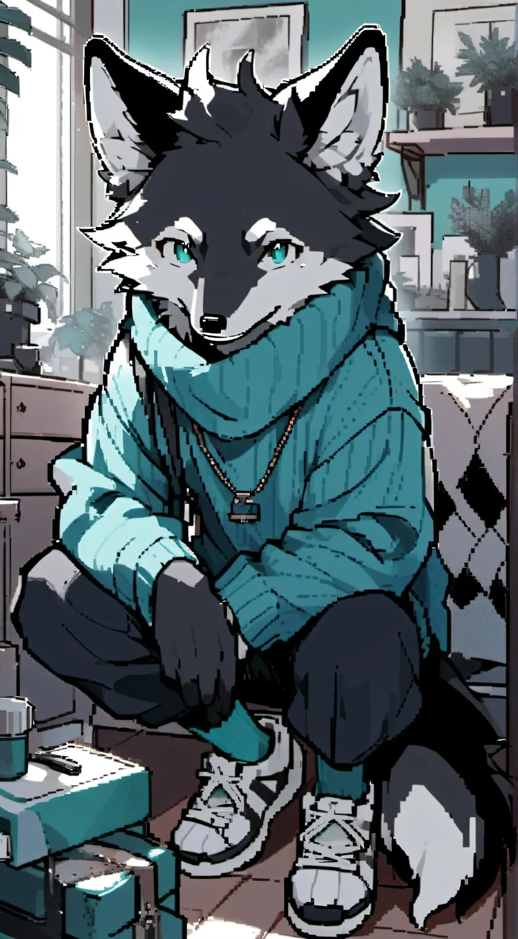 ai character: milo background