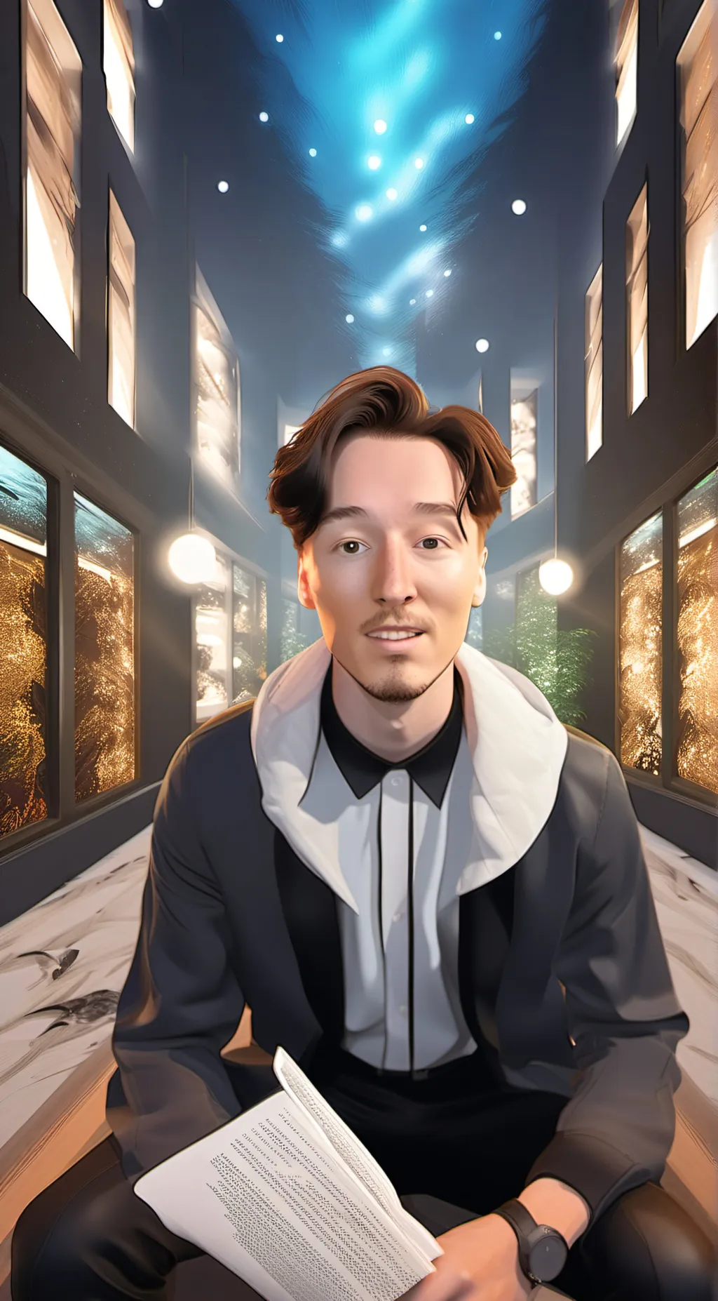 ai character: Dawko background