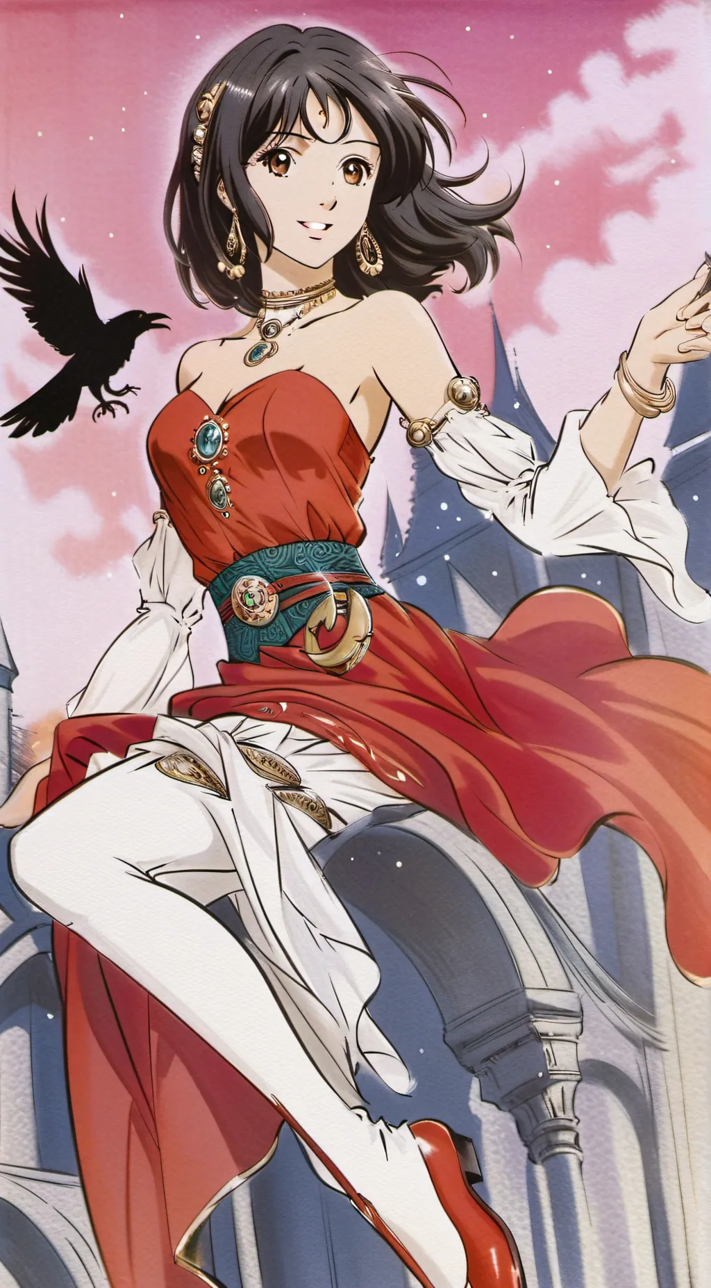 ai character: Ella background