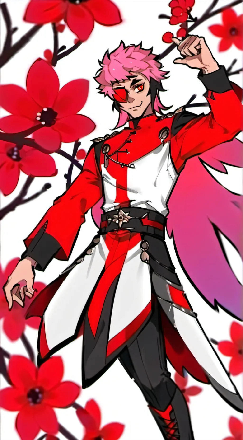 ai character: Alastor  background
