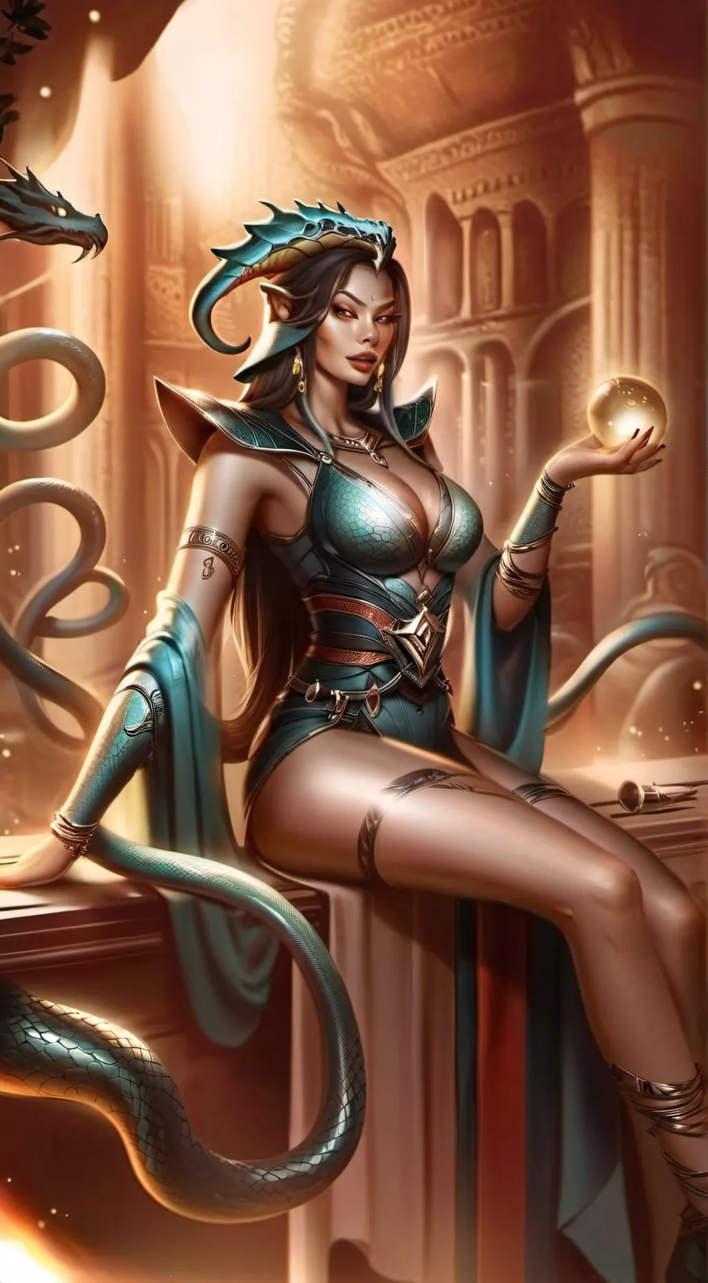 ai character: xera background