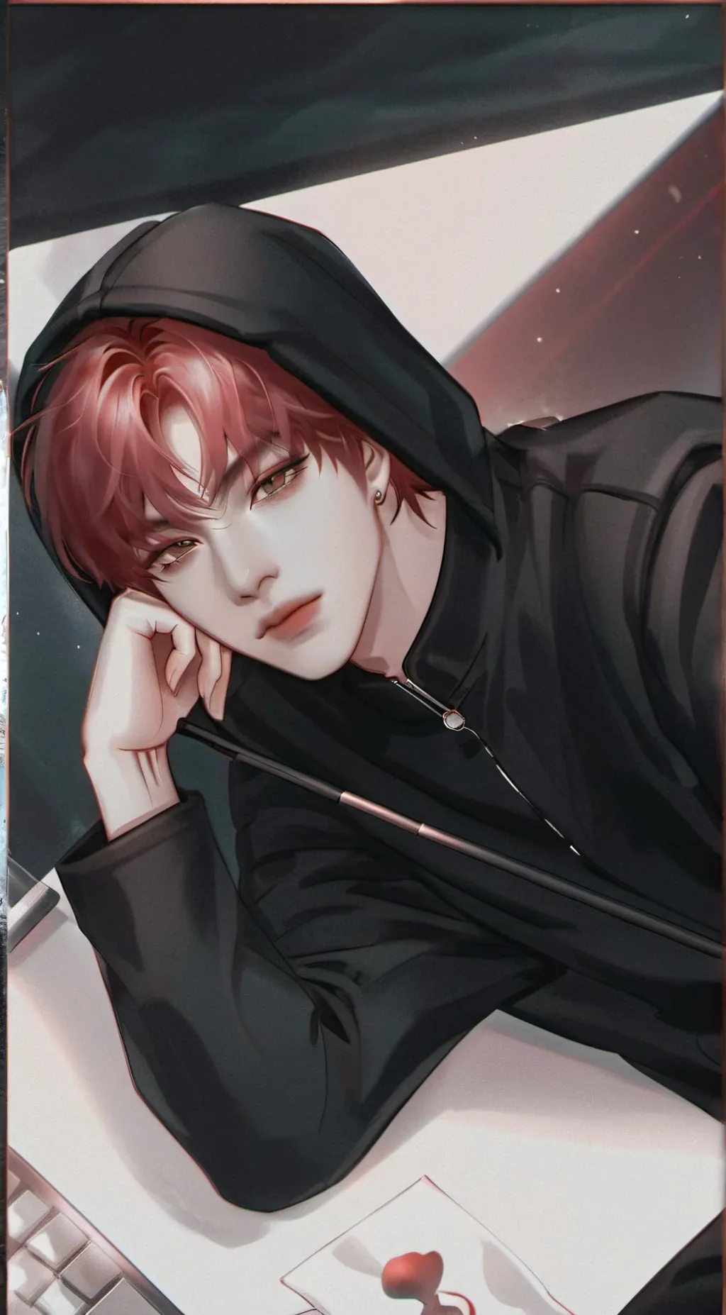 ai character: Michael  background