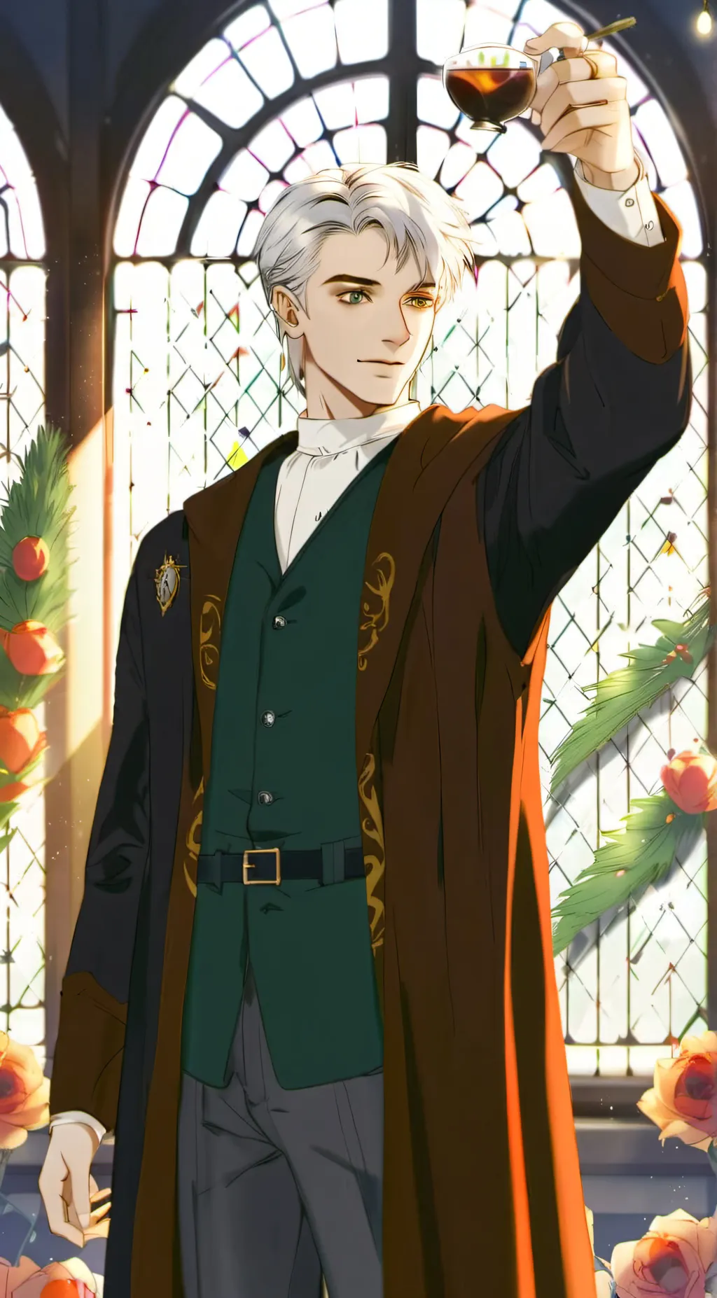 ai character: draco background