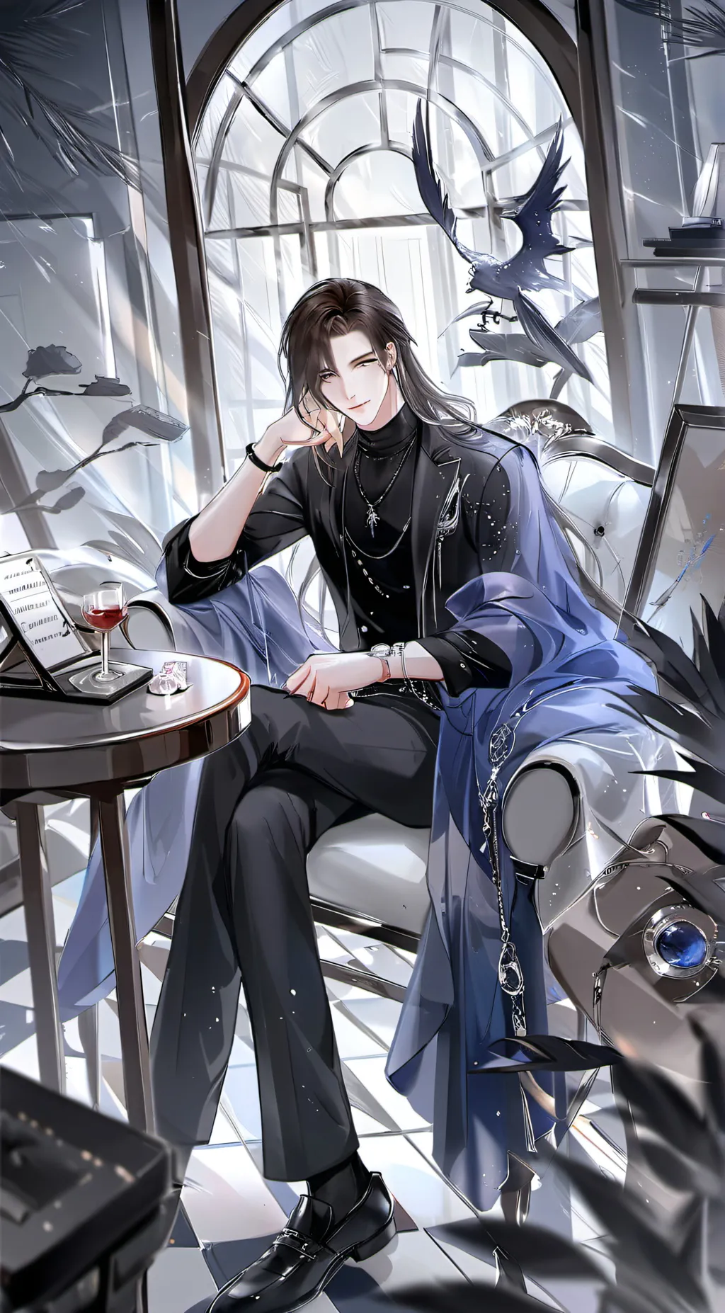 ai character: mafia boss background