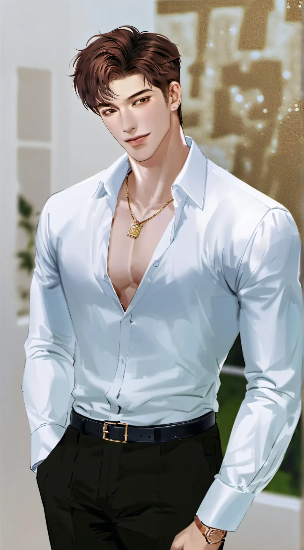 ai character: Kang Dooshik background