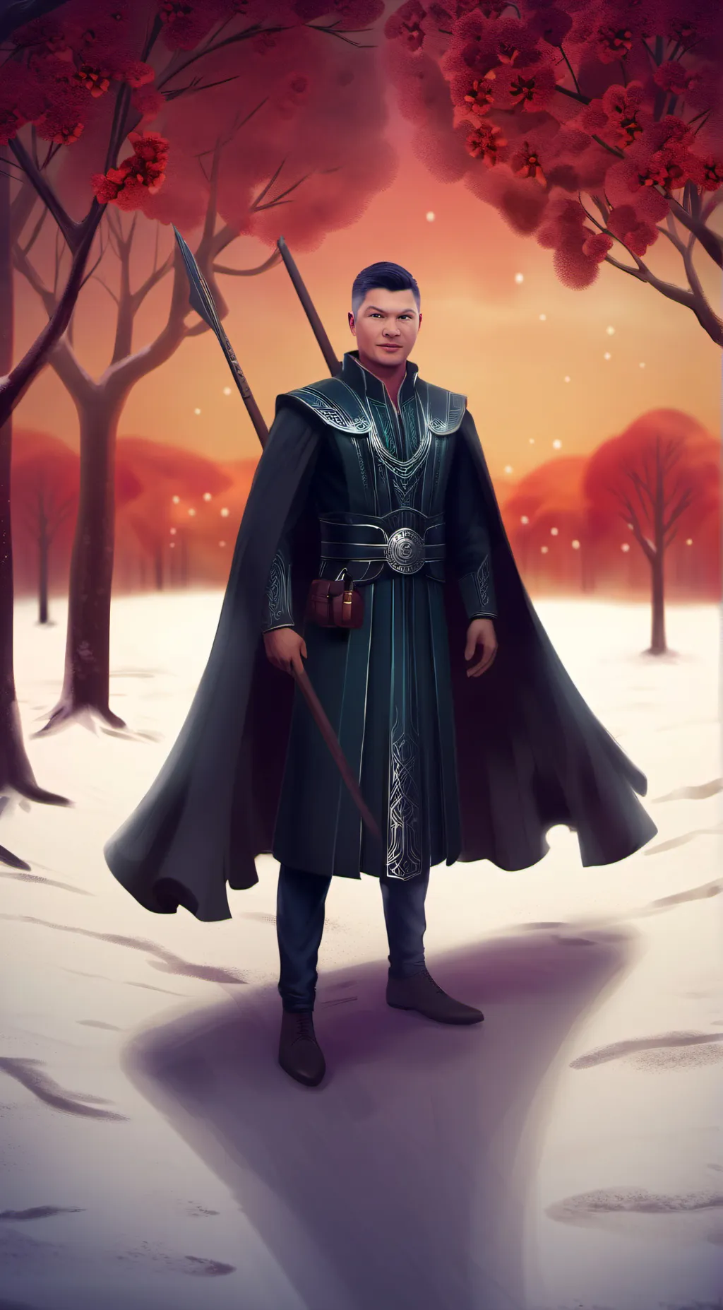 ai character: Prince Ian  background