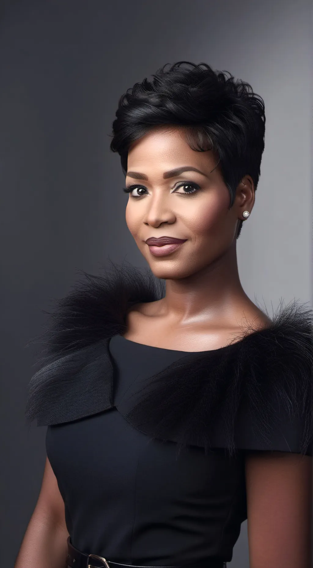 ai character: Fantasia Barrino  background