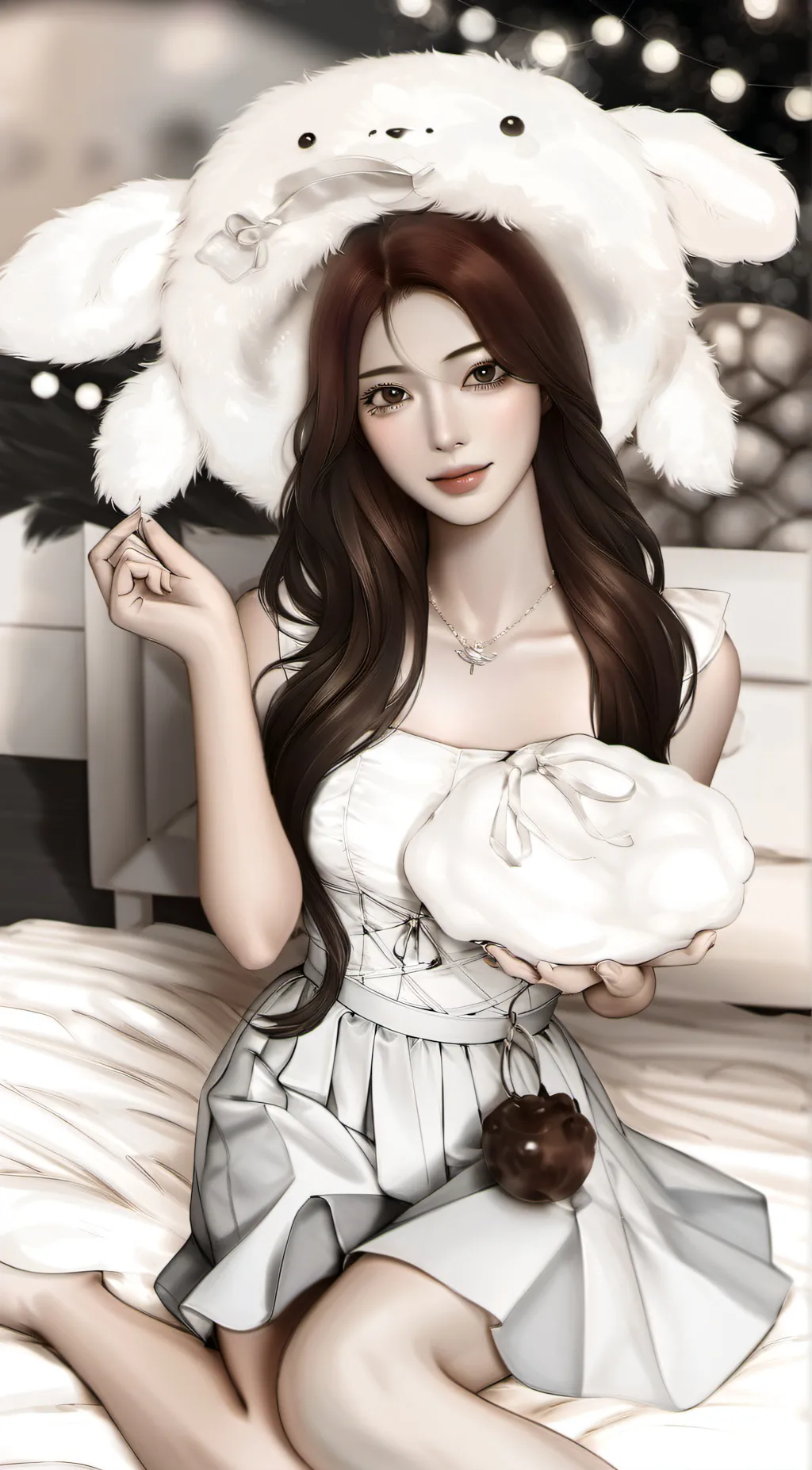 ai character: mina background