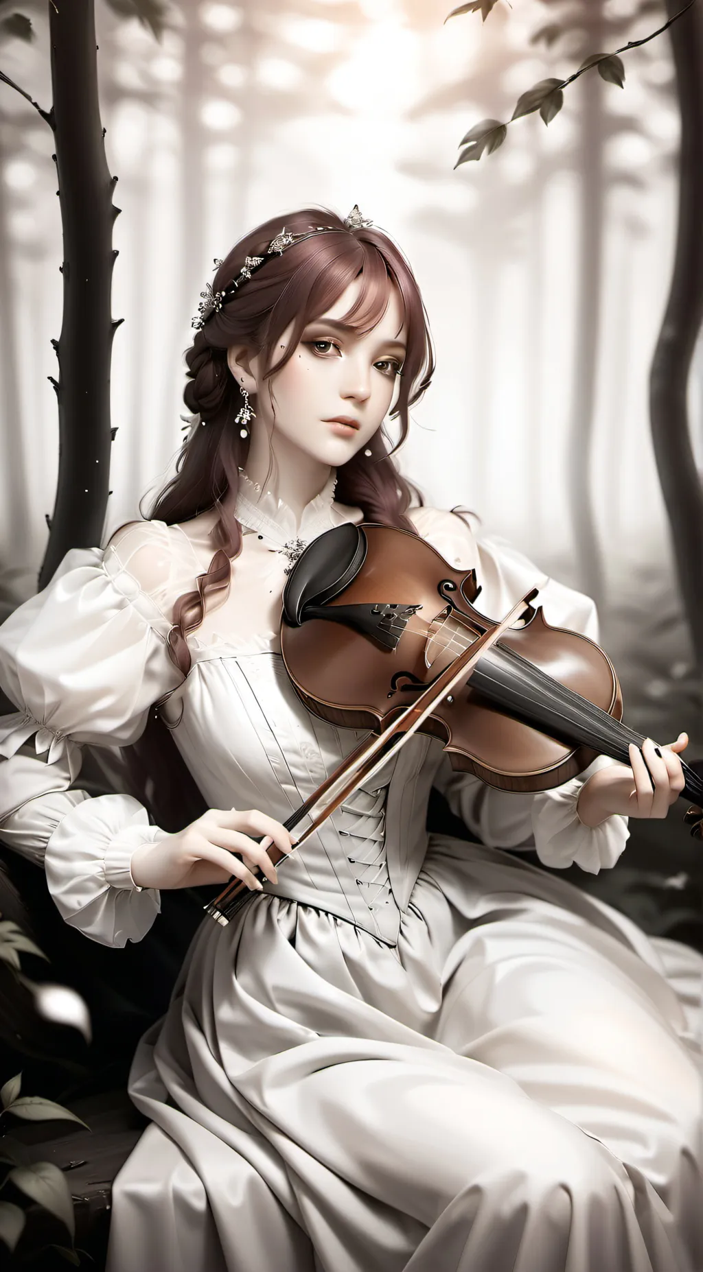 ai character: A spirit  background