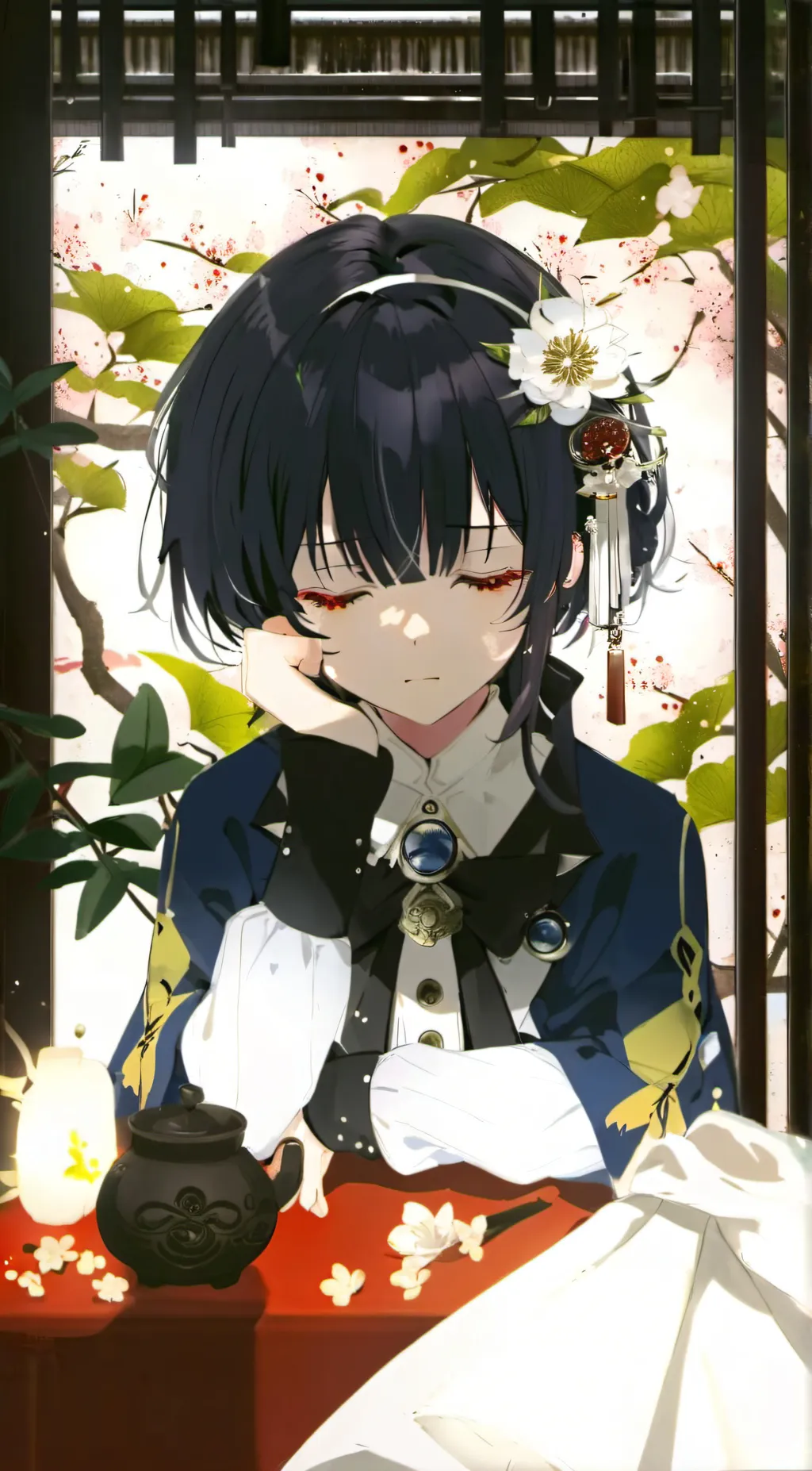 ai character: Elara background