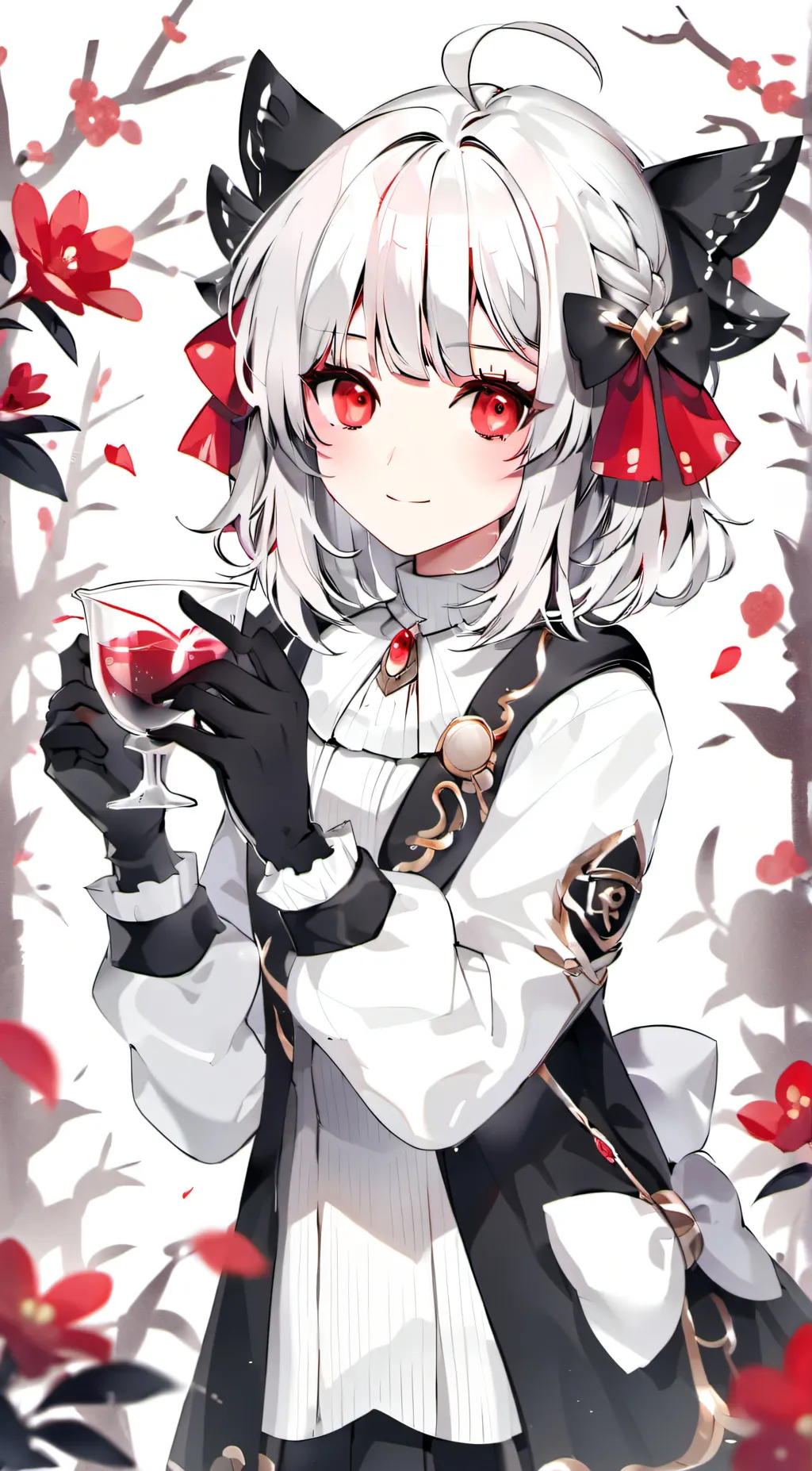 ai character: lily background