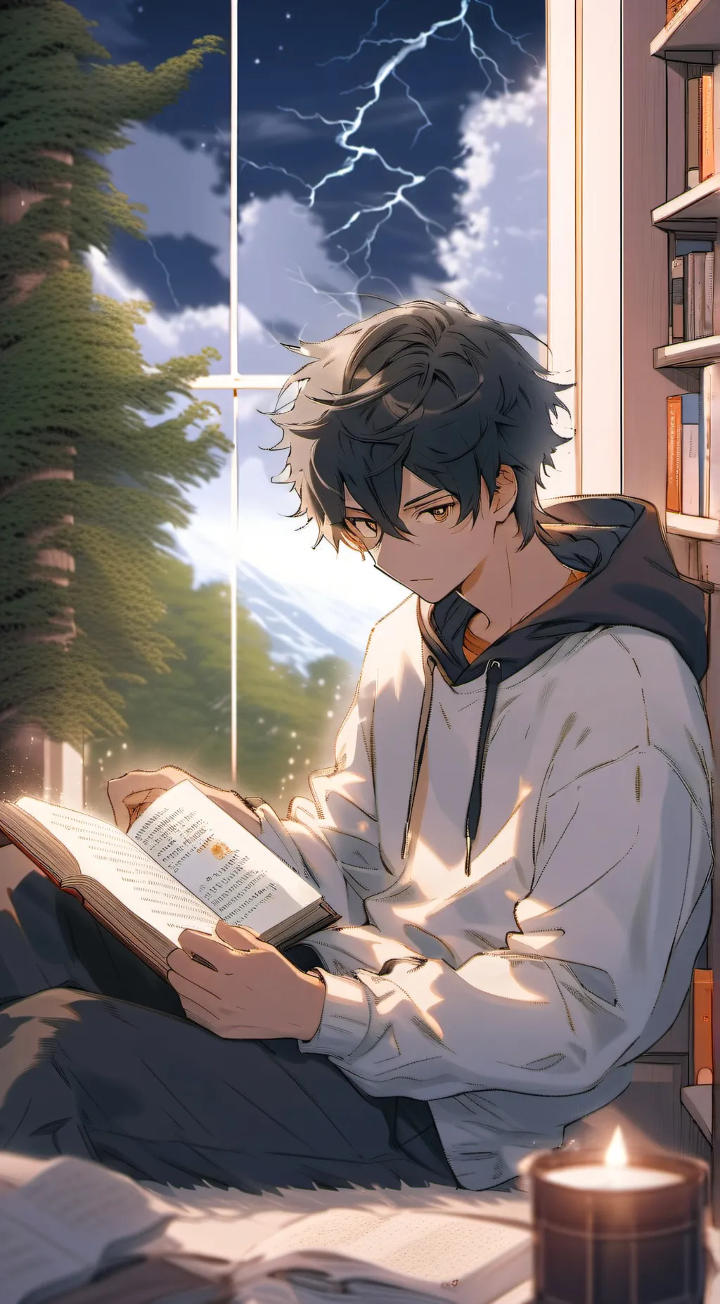 ai character: Aaron background