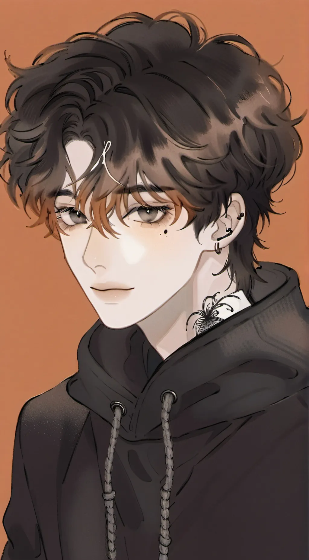 ai character: Damien background