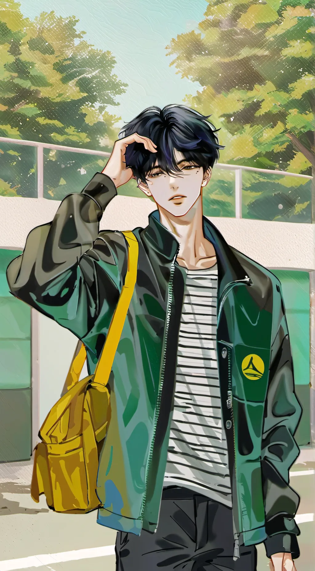 ai character: Alex background