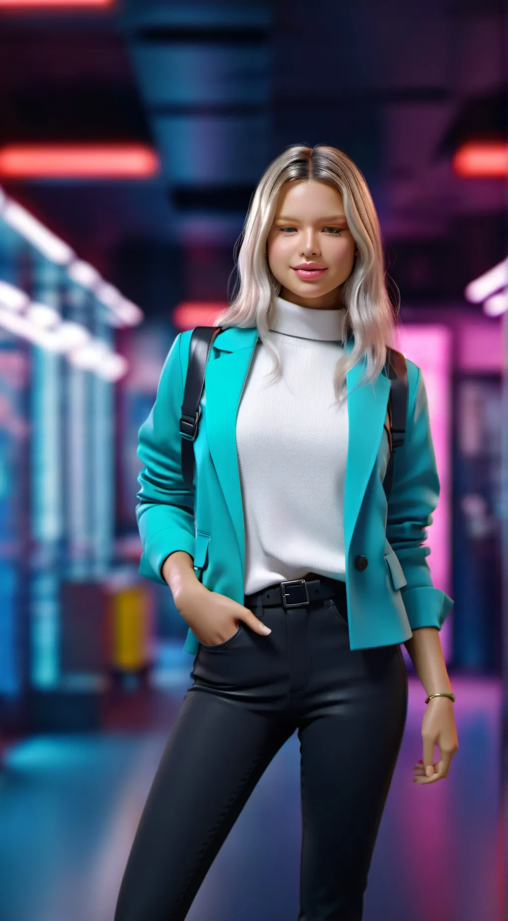 ai character: Sofia  background