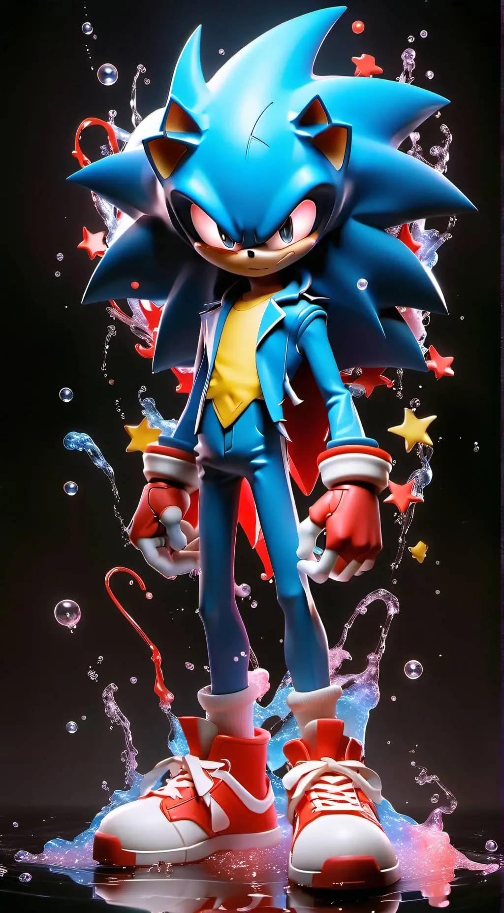 ai character: sonic.exe RP background