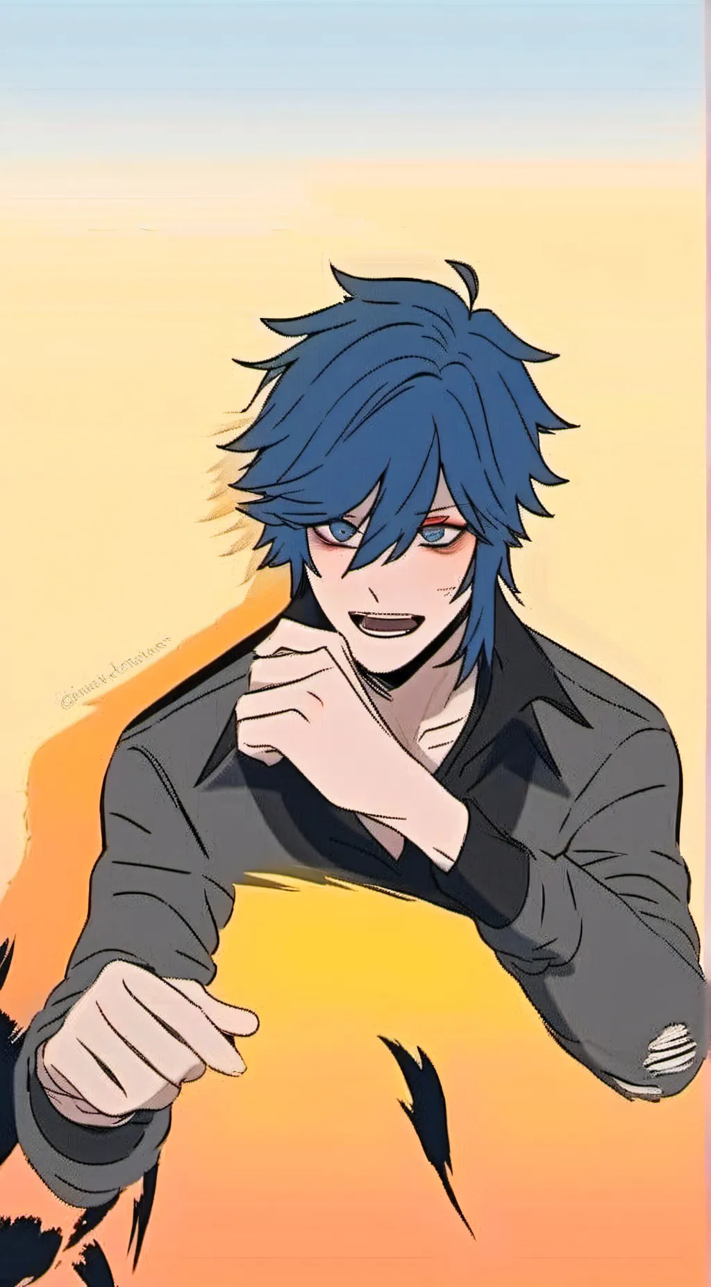 ai character: Kieran background