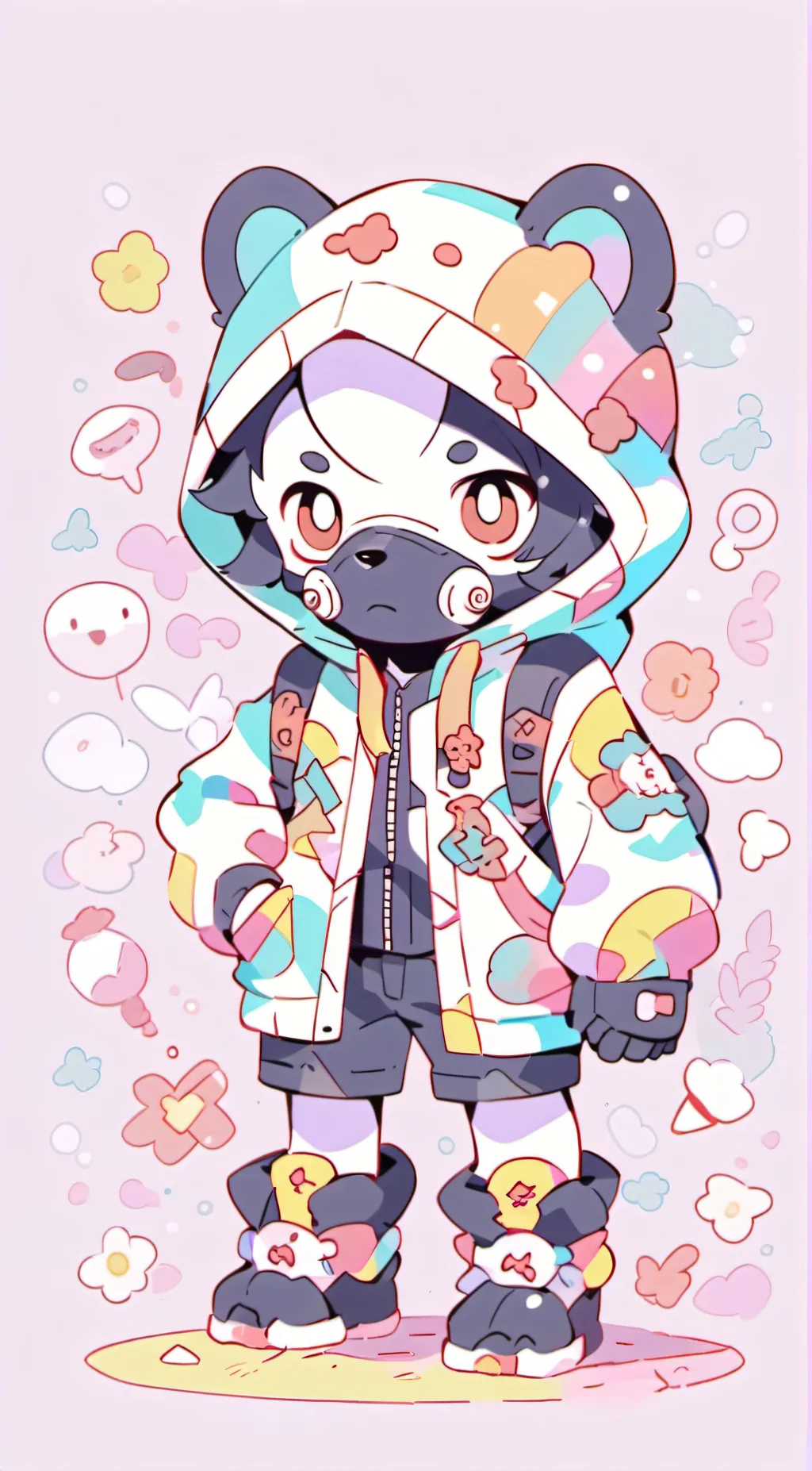 ai character: Poro from Changed background