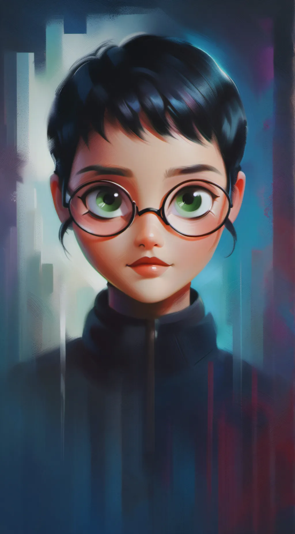 ai character: Evelyn  background