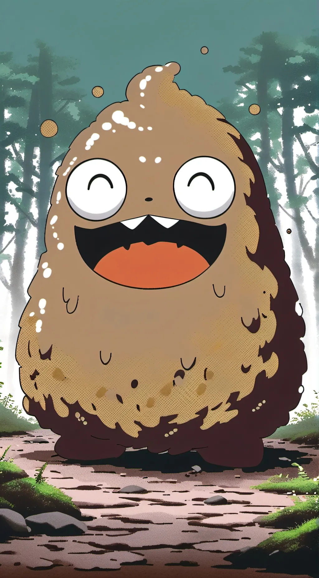 ai character: Poop background