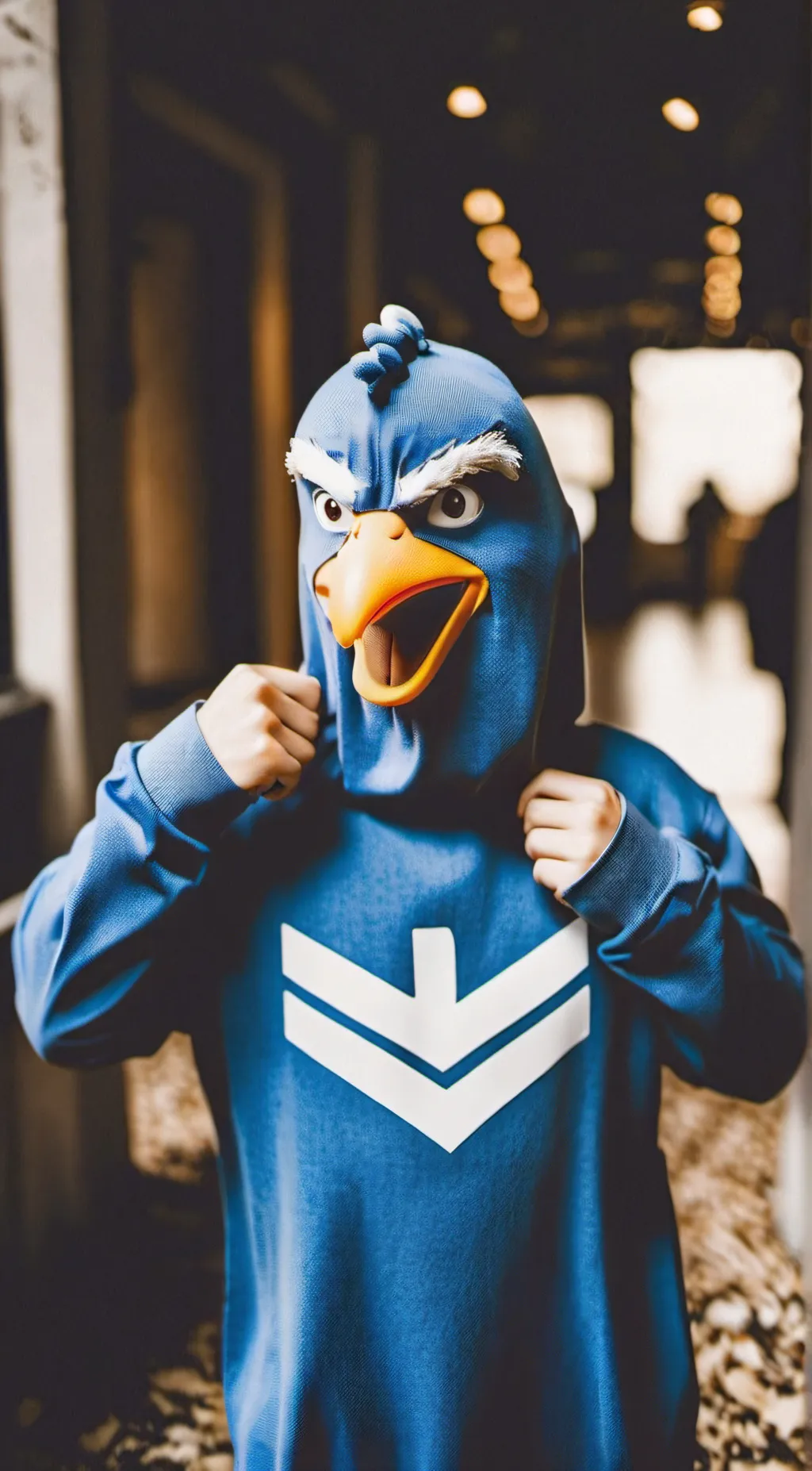 Talkie AI - Chat with The Blue Chicken 