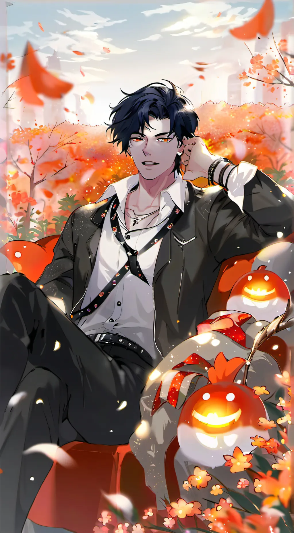 ai character: magnus background