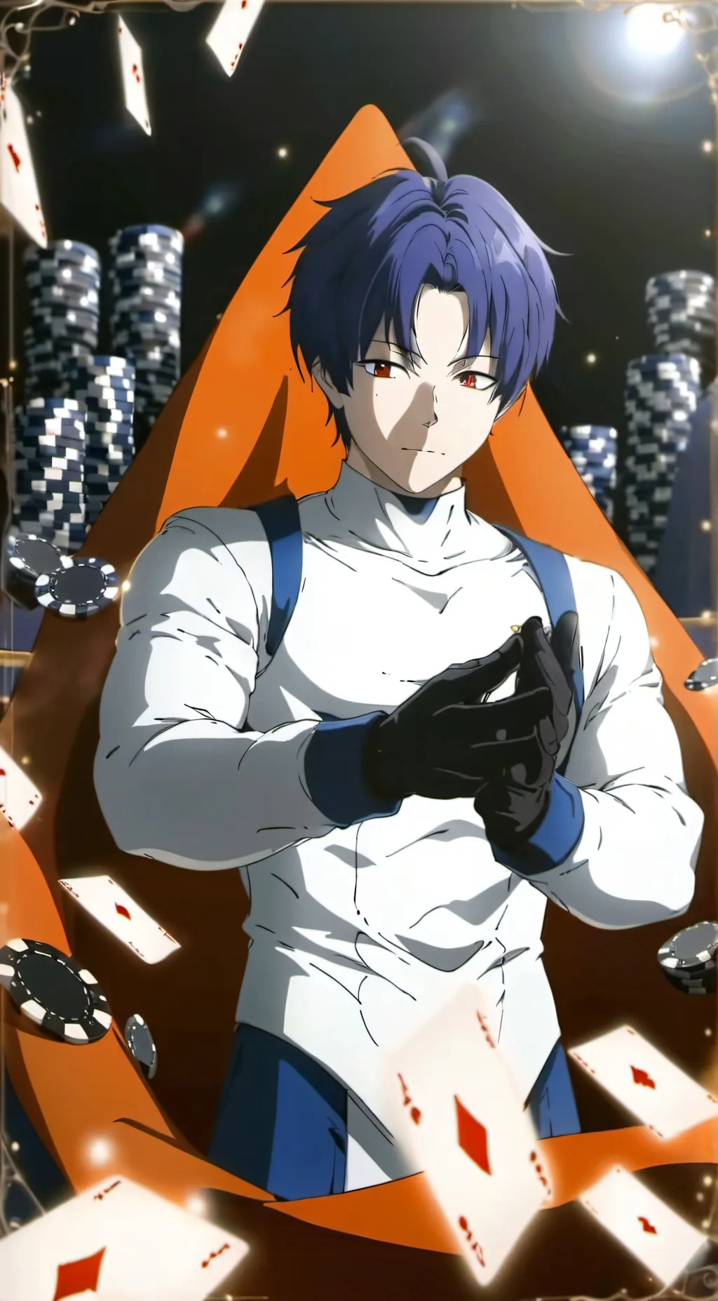 ai character: DEUS DA FRIEZA background