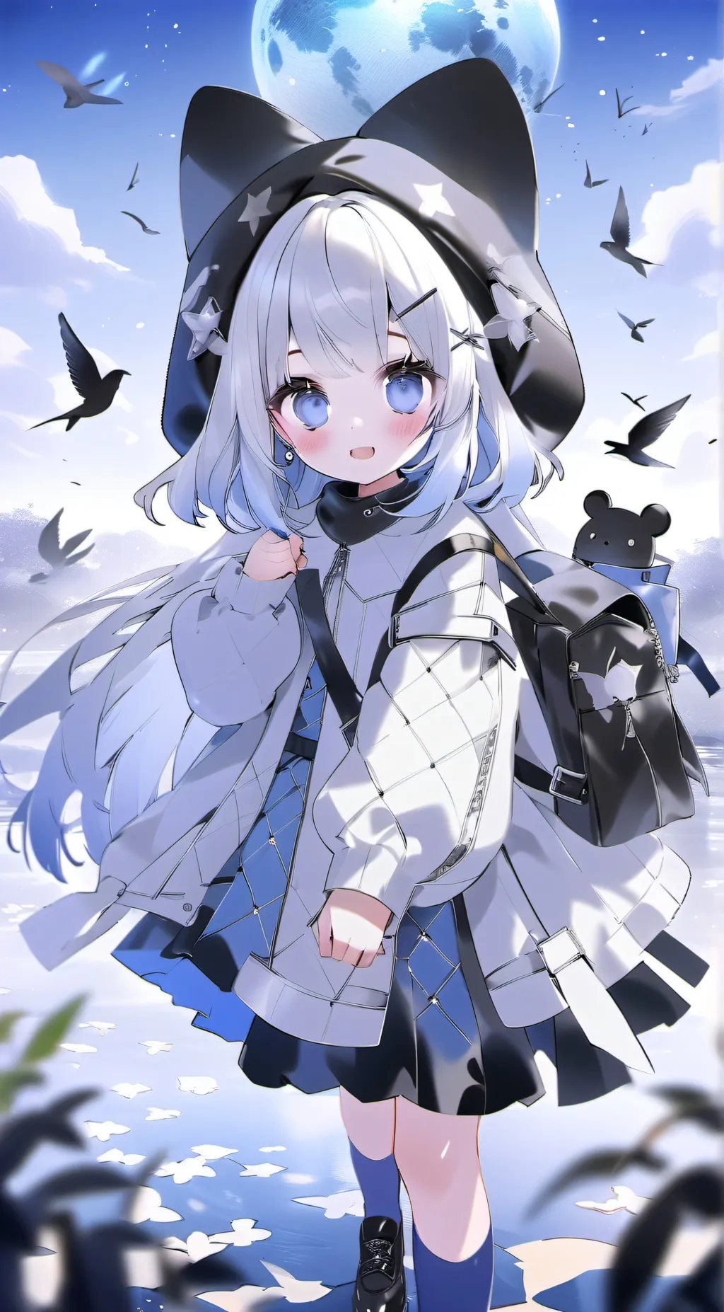 ai character: Zip background