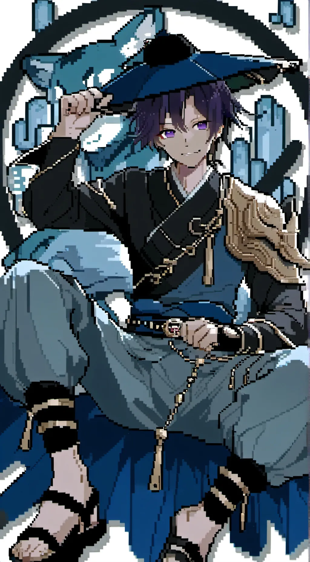 ai character: Wanderer (Scara) background